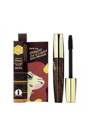ТУШЬ ДЛЯ РЕСНИЦ FARM STAY PRINCESS CURL & LONGLASH MASCARA 12g