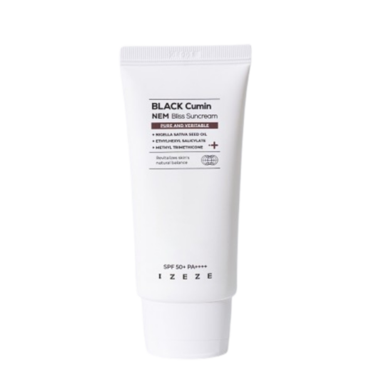 СОЛНЦЕЗАЩИТНЫЙ КРЕМ IZEZE BLACK CUMIN NEM BLISS SUNCREAM 50 ml