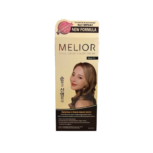 КРАСКА ДЛЯ ВОЛОС MELIOR ОЛЬХА #7.1