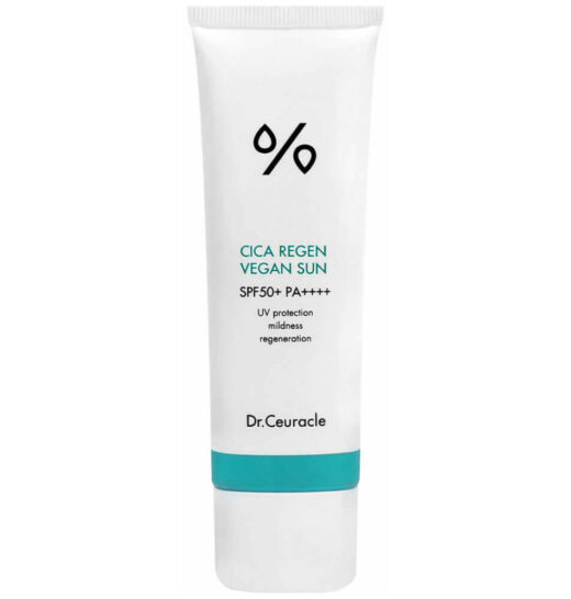 СОЛНЦЕЗАЩИТНЫЙ КРЕМ DR.CEURACLE CICA REGEN VEGAN SUN 50 ml