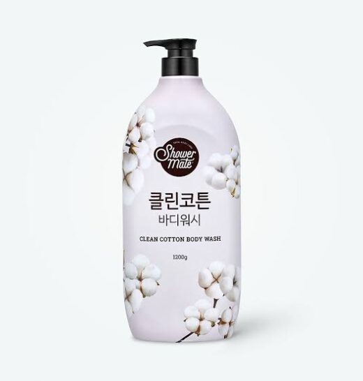 ГЕЛЬ ДЛЯ ДУША AEKYUNG SHOWER MATE NATURAL CLEAN COTTON BODY WASH 500 ml