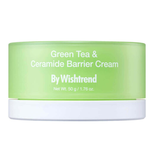 КРЕМ ДЛЯ ЛИЦА BY WISHTREND GREEN TEA AND CERAMIDE BARRIER CREAM 50 g