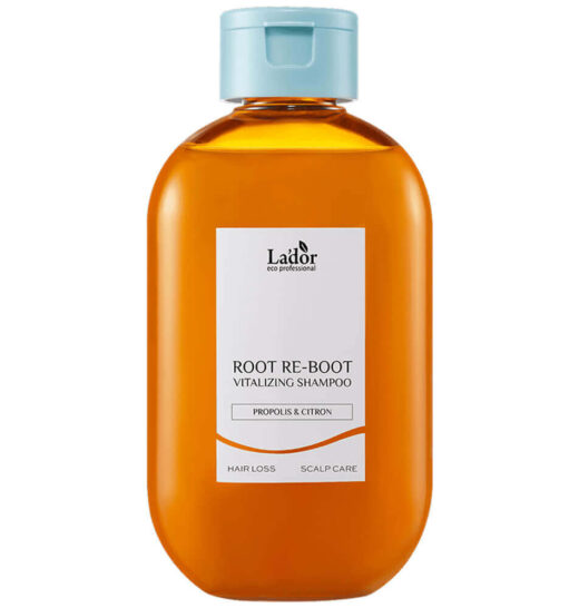 ШАМПУНЬ ДЛЯ ВОЛОС LADOR ROOT RE-BOOT VITALIZING SHAMPOO PROPOLIS & CITRON 300ml