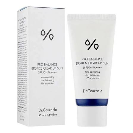 СОЛНЦЕЗАЩИТНЫЙ КРЕМ DR.CEURACLE PRO BALANCE BIOTICS CLEAR UP SUN 50 ml