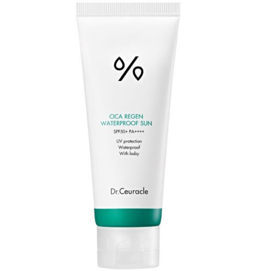 СОЛНЦЕЗАЩИТНЫЙ КРЕМ DR.CEURACLE CICA REGEN WATERPROOF SUN 100 ml