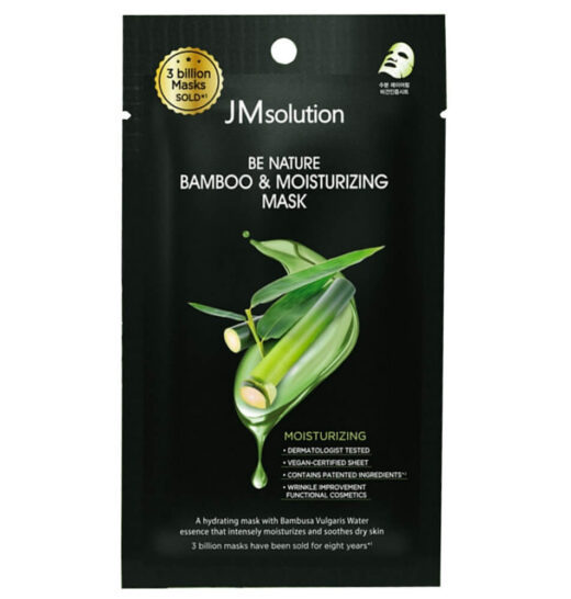 ОДНОРАЗОВАЯ МАСКА JMSOLUTION BE NATURE BAMBOO AND MOISTURIZING MASK 24 ml