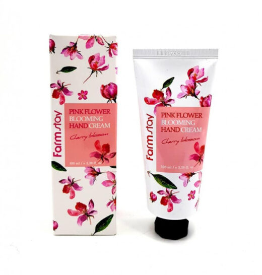 КРЕМ ДЛЯ РУК FARM STAY PINK FLOWER BLOOMING CHERRY BLOSSOM  100 ml