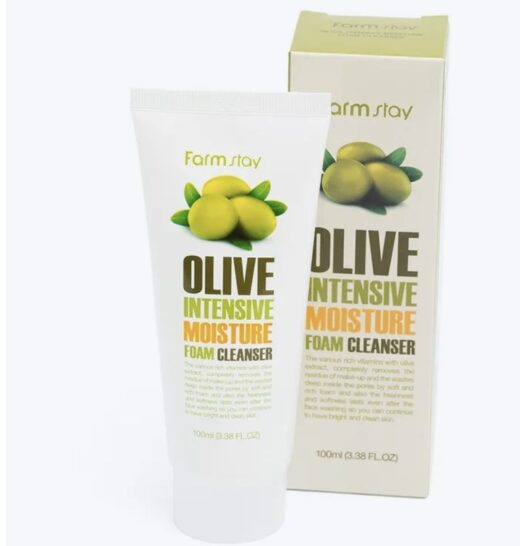 УМЫВАНИЕ FARM STAY OLIVE INTENSIVE MOISTURE FOAM CLEANSER 100 ml