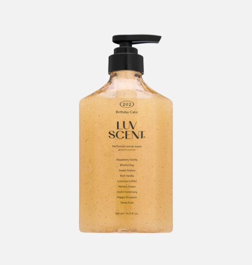 ГЕЛЬ СКРАБ ДЛЯ ДУША LUV SCENT RASPBERRY VANILLA PERFUMED SCRUB WASH 500 ml