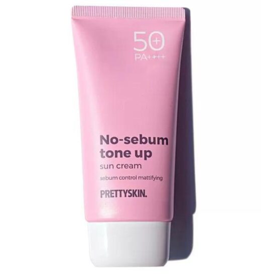 СОЛНЦЕЗАЩИТНЫЙ КРЕМ PRETTYSKIN NO-SEBUM TONE UP SUN CREAM 70 ml
