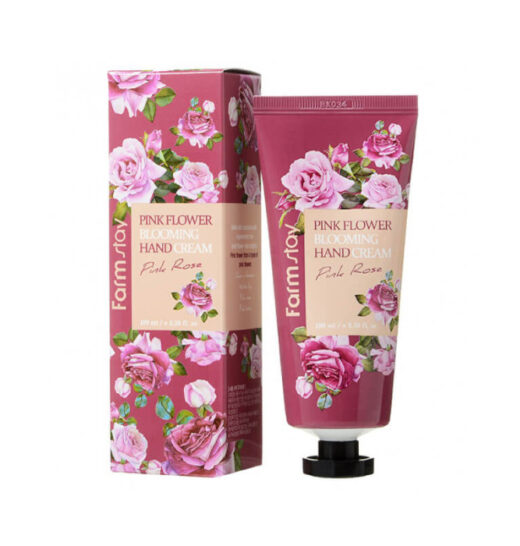 КРЕМ ДЛЯ РУК FARM STAY PINK FLOWER BLOOMING PINK ROSE 100 ml