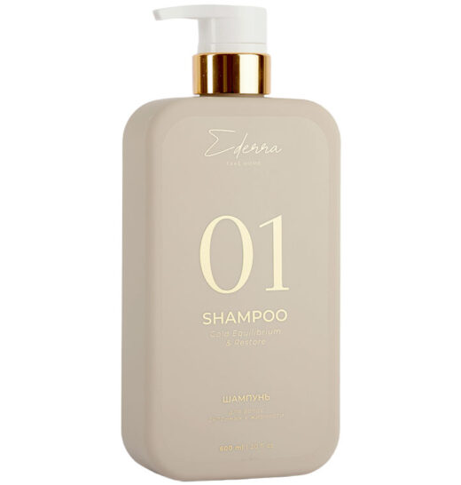 ШАМПУНЬ EDERRA GOLD EQUILIBRIUM RESTORE SHAMPOO 01 600 ml