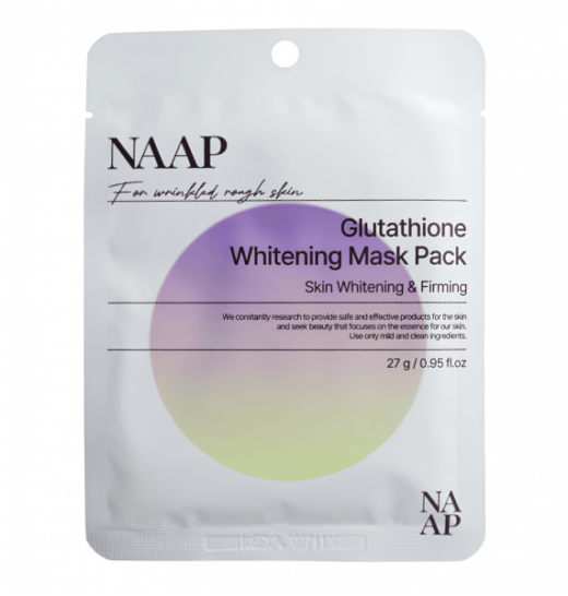 ОДНОРАЗОВАЯ МАСКА NAAP GLUTATHIONE WHITENING MASK PACK 27 g