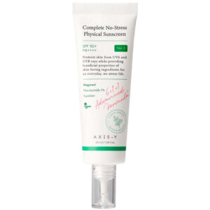 СОЛНЦЕЗАЩИТНЫЙ КРЕМ AXYS-Y COMPLETE NO-STRESS PHYSICAL SUNSCREEN 50 ml