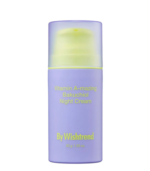 КРЕМ ДЛЯ ЛИЦА BY WISHTREND VITAMIN AMAZING BAKUCHIOL NIGHT CREAM 30 g