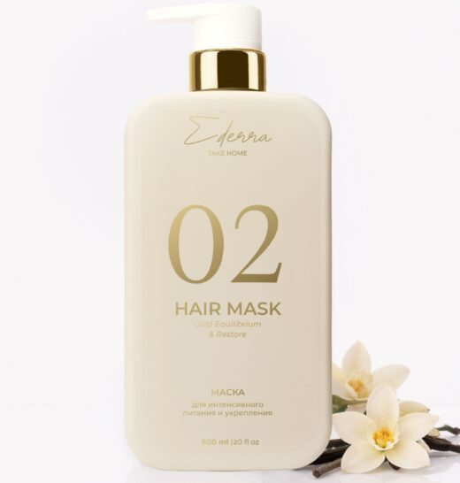 МАСКА ДЛЯ ВОЛОС EDERRA GOLD EQUILIBRIUM RESTORE HAIR MASK 02 600 ml